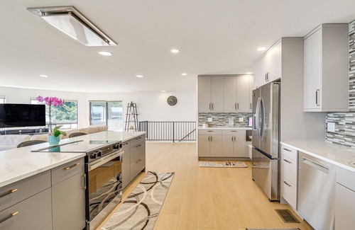 Camano Island House | Spacious Camano Home w/Hot Tub & Water Views!