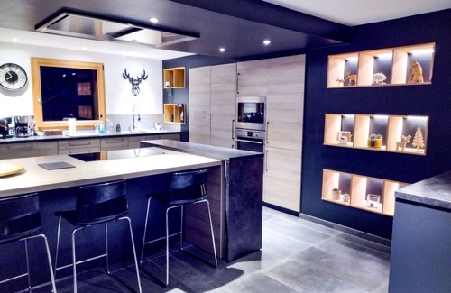 Landry Ski Chalet | Spacious chalet with spa