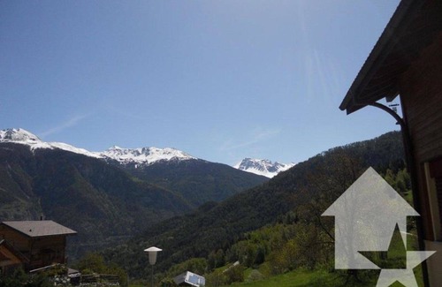Vercorin Ski Chalet | Spacious Chalet with View and close to the gondola