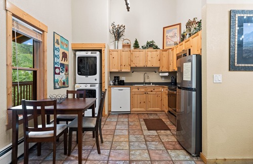 Mountain House Condo | Spacious Condo w/Beautiful Slope & River Views & Short Walk to Shops, Dining