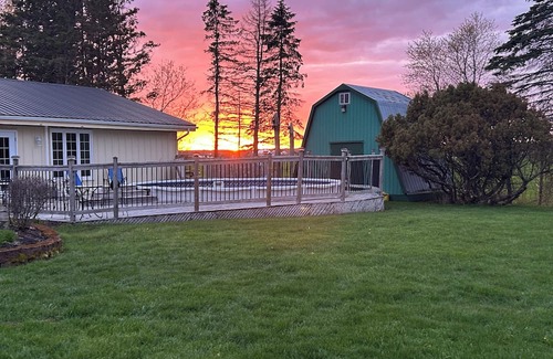 Truro House | Spacious country oasis. 5-bedroom home on gorgeous grounds with hot tub and pool
