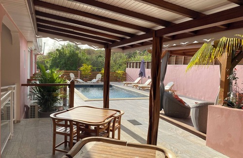 Sainte-Luce Villa | Spacious Diamond case villa, pool, view of Diamond Rock
