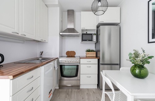 Tampere Apartment | Spacious Downtown Apt with Balcony that Hosts 10