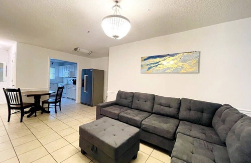 Crescent Beach House | Spacious duplex, short walk to the beach, shared Pool