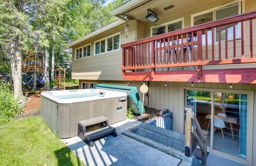 Eagle River House | Spacious Eagle River Escape w/Hot Tub + Views!
