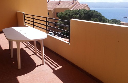 Ajaccio Apartment | Spacious F1 road of the Sanguinaires Islands large terrace sea view near beaches