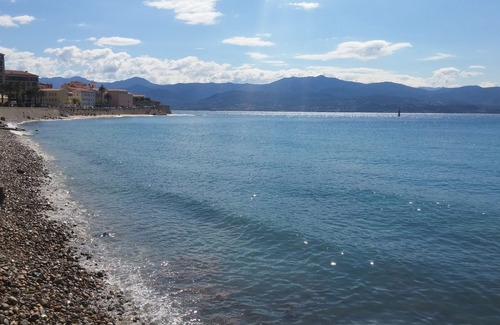 Ajaccio Apartment | Spacious F1 road of the Sanguinaires Islands large terrace sea view near beaches