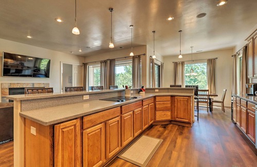 Ponderosa Trails House | Spacious Flagstaff Home with Fire Pit & Game Room!