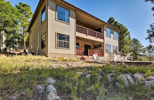 Ponderosa Trails House | Spacious Flagstaff Home with Fire Pit and Game Room!