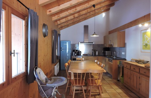 Les Contamines-Montjoie Ski Chalet | Spacious family chalet for 10, with mountain views & sunny garden