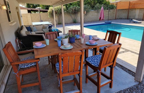 Encanto Neighborhood House | Spacious, FREE Private Heated Pool, Great Location! 10+ Guests & Pet Friendly