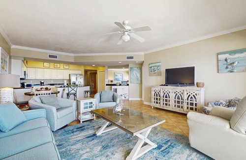 Orange Beach Condo | Spacious, Gulf-front condo w/views & access to pools, a hot tub & gym