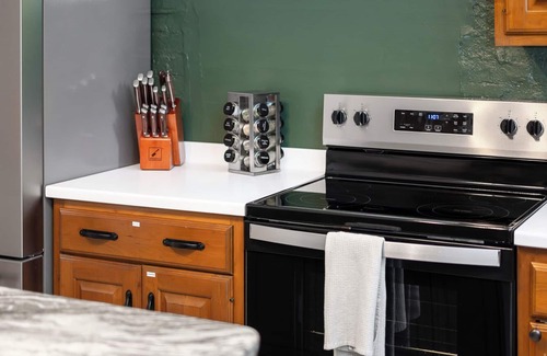 Mount Auburn House | Spacious Historic Home 4 King Beds Firepit Fenced Yard Close to OTR