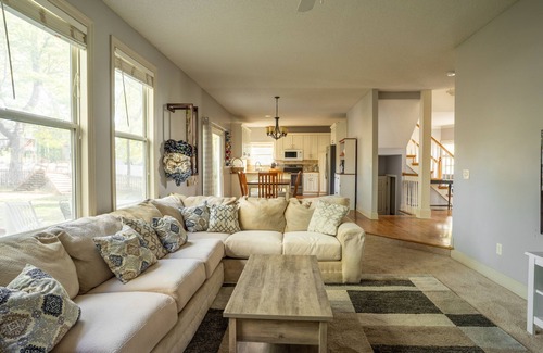 New Century House | Spacious home for family fun or groups. - No cleaning fee -