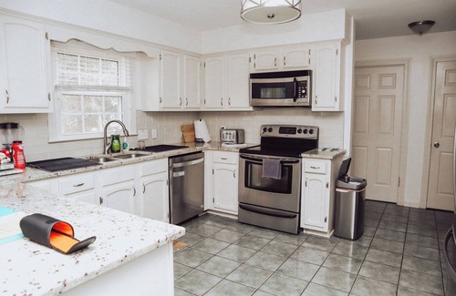 Jamestown House | Spacious home in peaceful neighborhood
