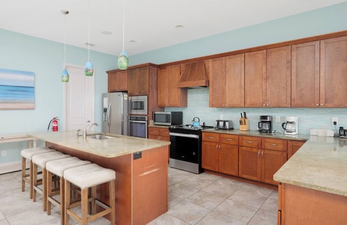 Palm Coast House | Spacious Home w Private Pool, Hot Tub, Elevator + Beach Access!
