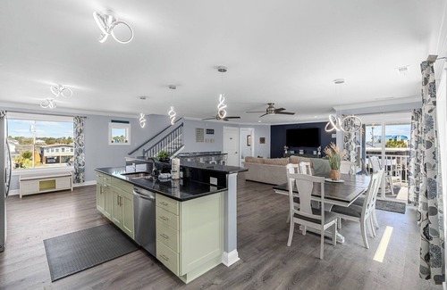 Garden City House | Spacious Home with Private Pool, Steps from the Beach & Marsh Views