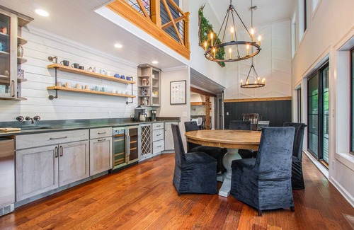 Saint Joseph House | Spacious home with game room, hot tub, fireplace, fast WiFi & home theater