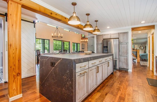 Saint Joseph House | Spacious home with game room, hot tub, fireplace, fast WiFi & home theater