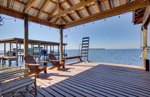 West Livingston House | Spacious Livingston Home with Private Boat Dock