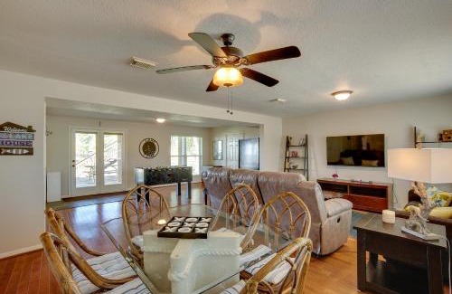 West Livingston House | Spacious Livingston Home with Private Boat Dock