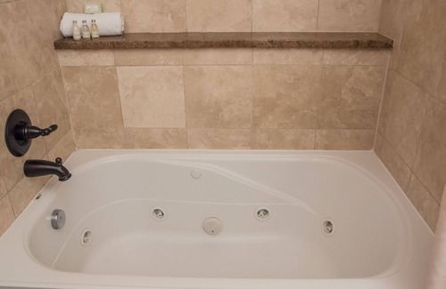 Stanley Hills Condo | Spacious, lofted condo, private patio with hot tub, and views of RMNP!