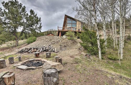 Villa Grove House | Spacious, Luxe Cabin with Mtn Views, Sauna and More!