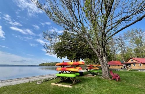 Burnham House | Spacious Maine Lakefront Home with Bunk Beds, Firepit & Beach Access in Burnham