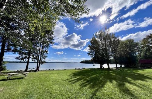 Burnham House | Spacious Maine Lakefront Home with Bunk Beds, Firepit & Beach Access in Burnham
