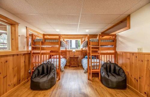 Burnham House | Spacious Maine Lakefront Home with Bunk Beds, Firepit & Beach Access in Burnham
