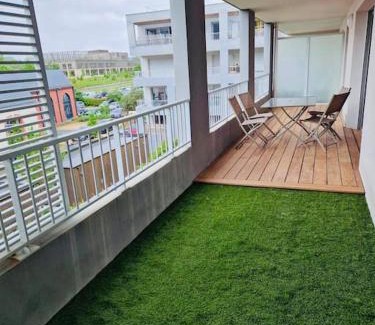 La Courrouze Apartment | Spacious Near Center Terrace et Parking