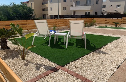 Ayia Napa Apartment | Spacious one bedroom apartment with south facing balcony and garden.