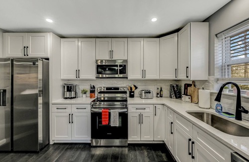 Long Pond House | Spacious Pocono house with private hot tub, deck, pool table - free wifi