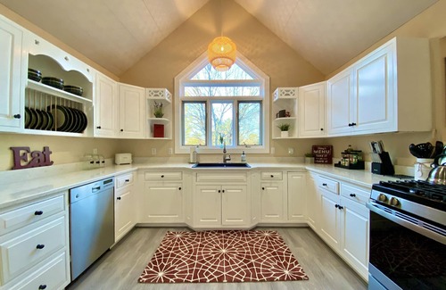 Lamoine House | Spacious Pondside Firepit Retreat w/Outdoor Dining, Grill & Firepit Near Acadia
