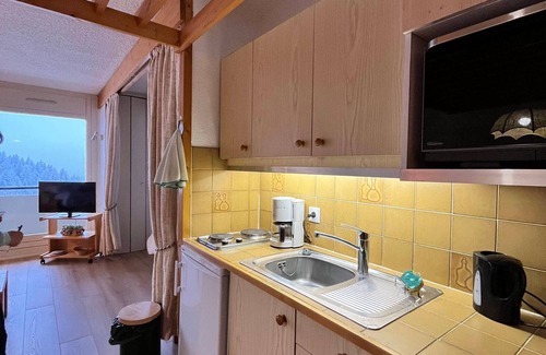 Villard-de-Lans Apartment | Spacious Renovated Studio, Ski-In/Ski-Out with Balcony, Baby Gear, and Garage