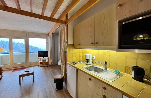Villard-de-Lans Apartment | Spacious Renovated Studio, Ski-In/Ski-Out with Balcony, Baby Gear, and Garage