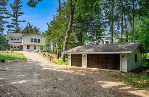 Saugatuck House | Spacious, riverfront new-build with wooded surroundings - minutes to town