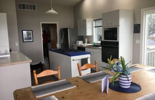 Roads End House | Spacious Roads End home with private hot tub, ocean views and two fireplaces.