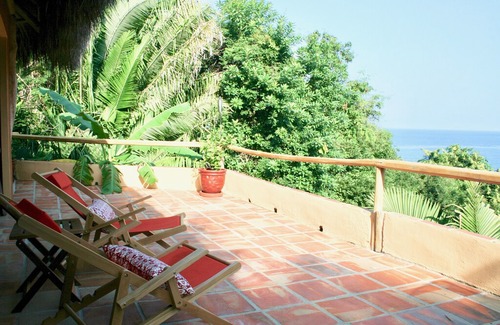 Cabo Corrientes House | Spacious Secluded Jungle Palapa above the Sea near Puerto Vallarta/Chimo/Yelapa