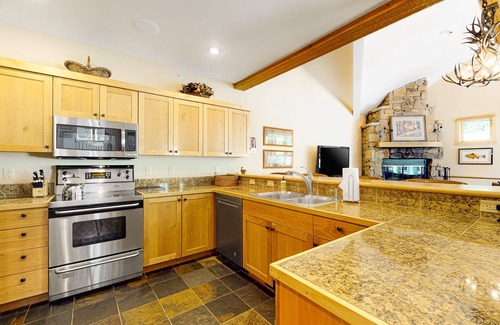 Teton Village Condo | Spacious, ski-in/out home with furnished patio, private hot tub & grill