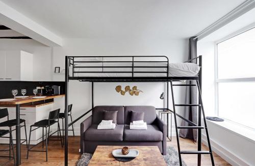 Butte-aux-Cailles Apartment | Spacious Studio Cute Neighborhood - Place d'Italie