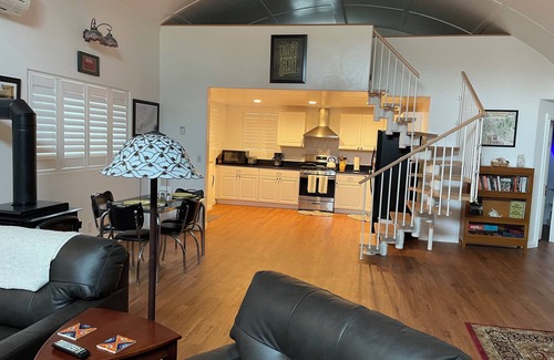 Chico Apartment | Spacious studio, off the beaten path in Chico with AC, WiFi and full kitchen.
