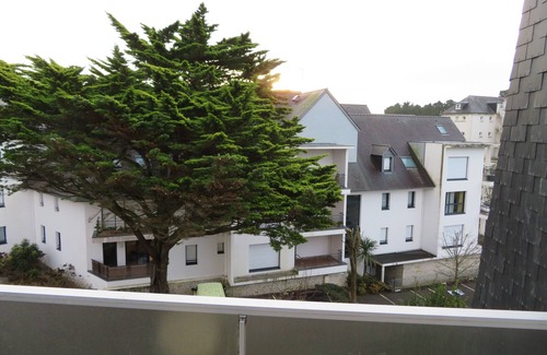 Benodet Apartment | SPACIOUS STUDIO WITH BALCONY with small sea view