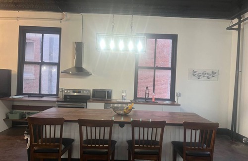 North Platte Apartment | Spacious Suite overlooking the Canteen District North Platte Sleeps 6.
