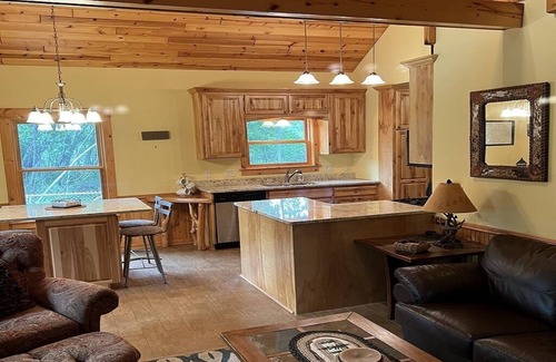Breezy Point House | Spacious Summer Escape: Private Backyard, Dock & Fire Pit, Channel Waterfront