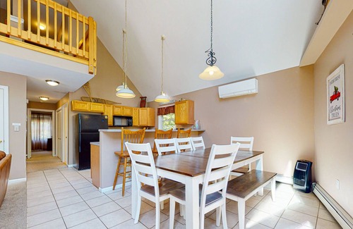 North Conway House | Spacious, three-story home w/game room, gas fireplace, free WiFi, & more!