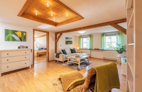Bad Liebenstein Apartment | Spacious top floor with half-timbered flair and far-reaching views for 4