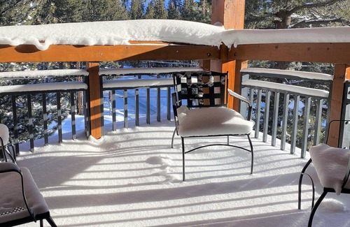 Mammoth Lakes Condo | Spacious, top floor, tree views, tastefully remodeled condo, in The Village