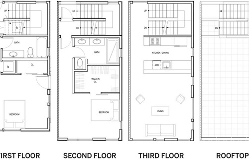 Brighton House | Spacious Townhome close to downtown, Lightrail, sport arenas & Pike Place market