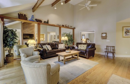 Beach Lagoon Villa | Spacious, updated 4 bedroom Turtle Lane townhome with community pool access!